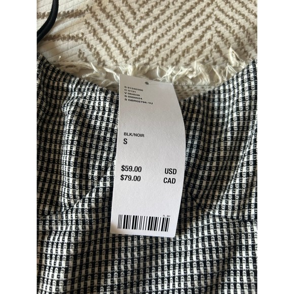 NWT Black and White Gingham Urban Outfitters Romper - Picture 4 of 6